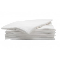 Wegwerp handdoeken Absorb&Dry White 40cmx80cm 50 st